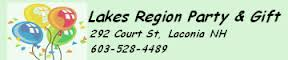 Lakes Region Party & Gift – Laconia NH – 603 528 4489